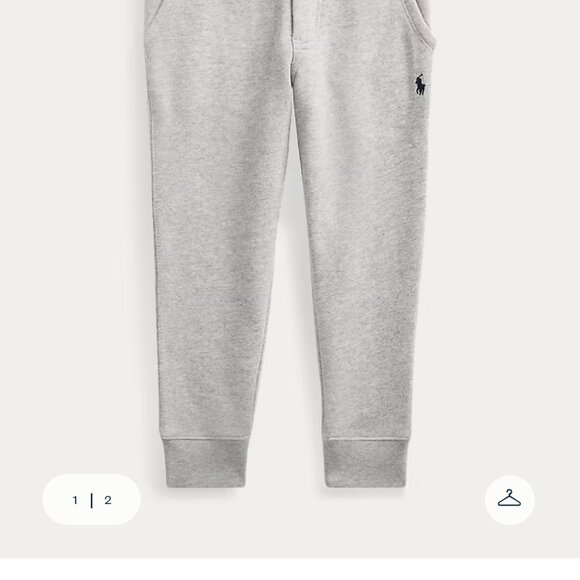 POLO Ralph Lauren - Boys ZIP HOODIE and JOGGER PANTS - grey - size 7 - Picture 3 of 10